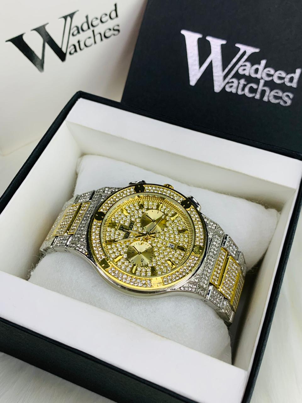 HB Ice Model | Date Feature | Master Lock (Two Tone Gold)