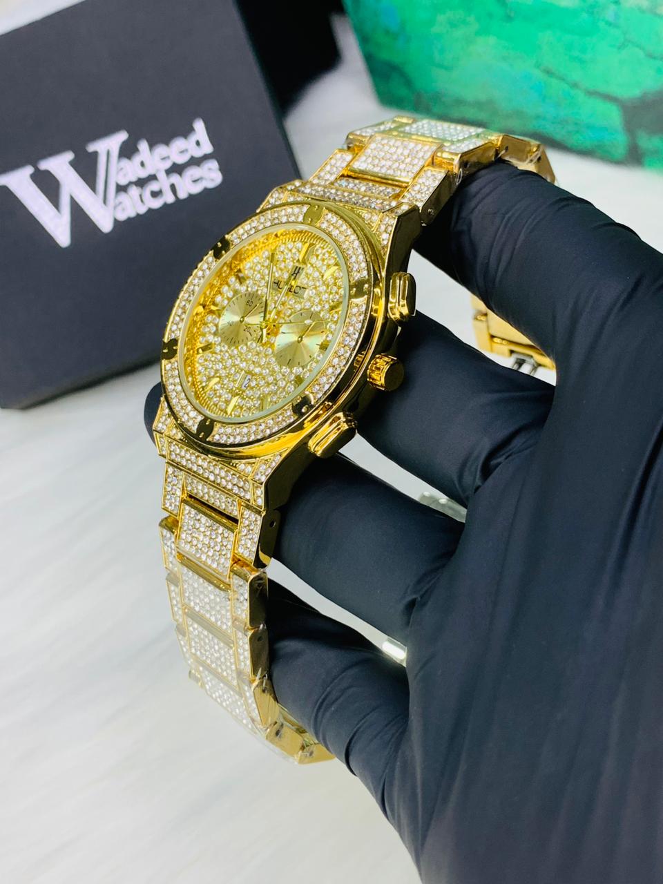 HB Ice Model | Date Feature | Master Lock (Full Gold)