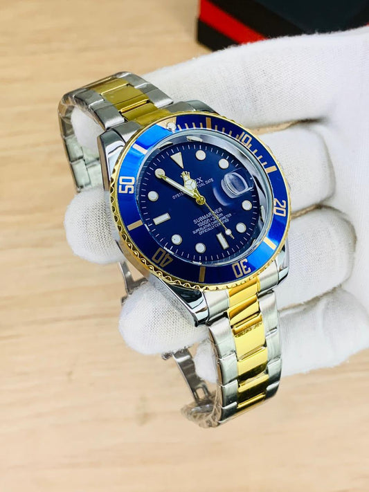 Submarine Model | Date Working | Master Lock (Two Tone Blue)