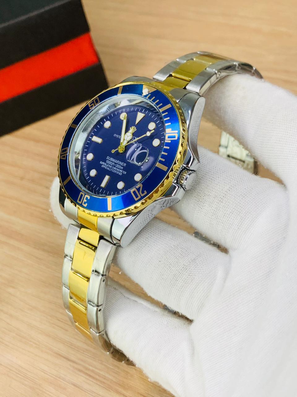 Submarine Model | Date Working | Master Lock (Two Tone Blue)