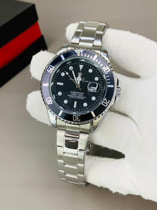 Submarine Model | Date Working | Master Lock (Silver Black)