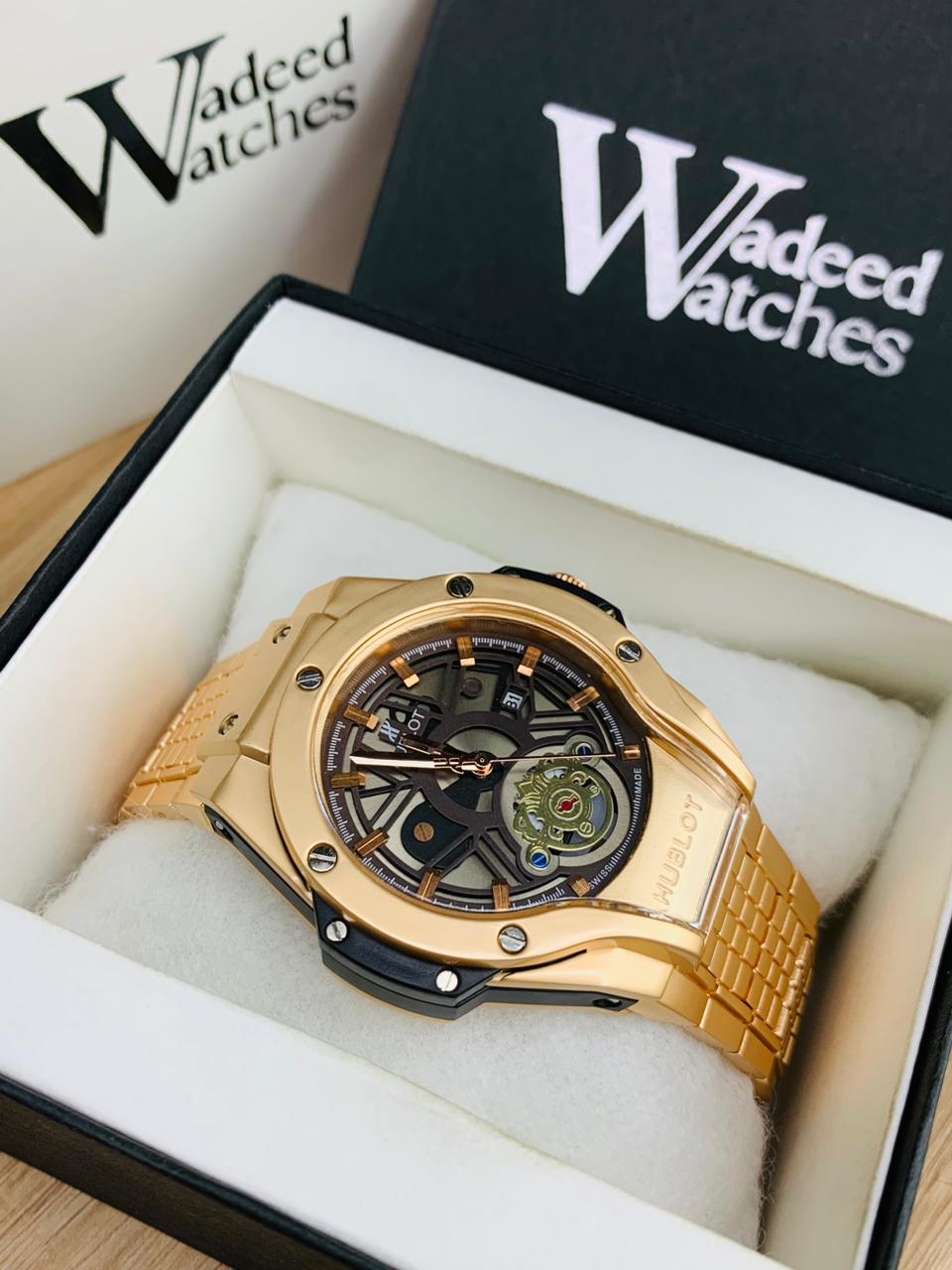 HB Big Bang Meca | Date Adjustment (Rose Gold)