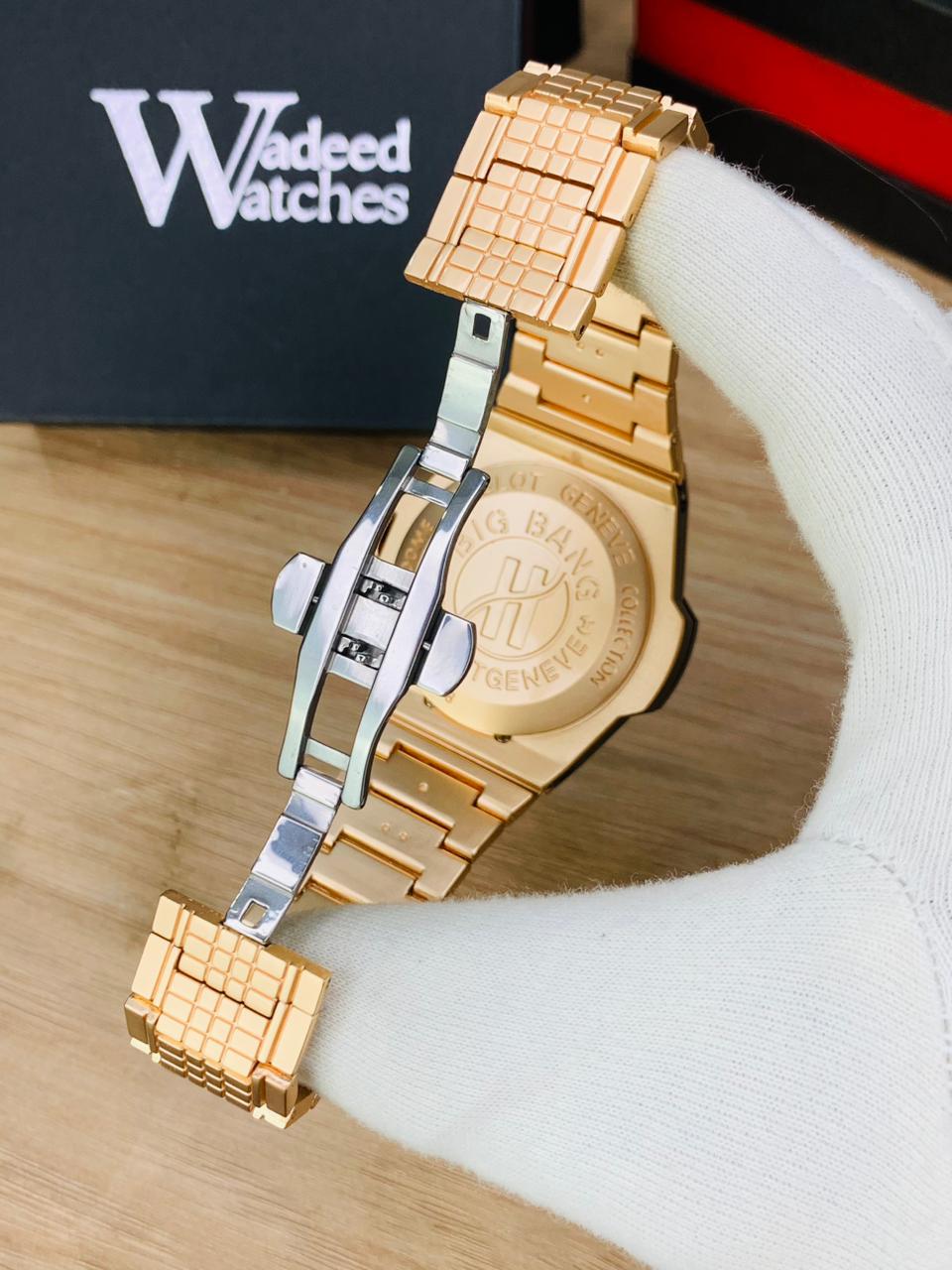 HB Big Bang Meca | Date Adjustment (Rose Gold)