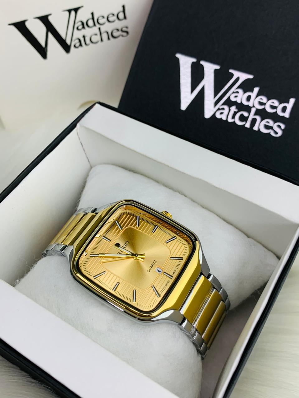 RD Square Model | Two Tone Gold