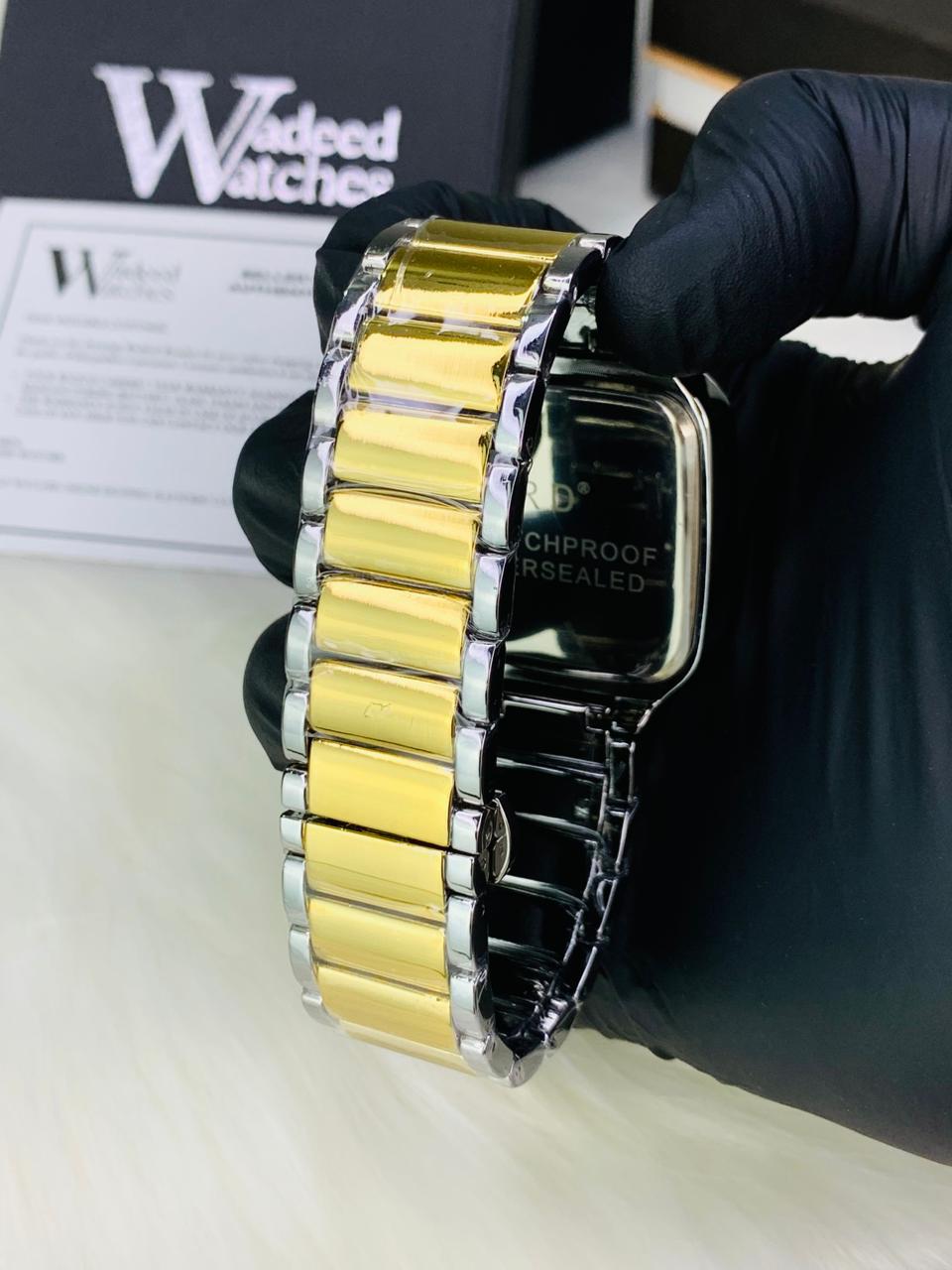 RD Square Model | Two Tone Gold