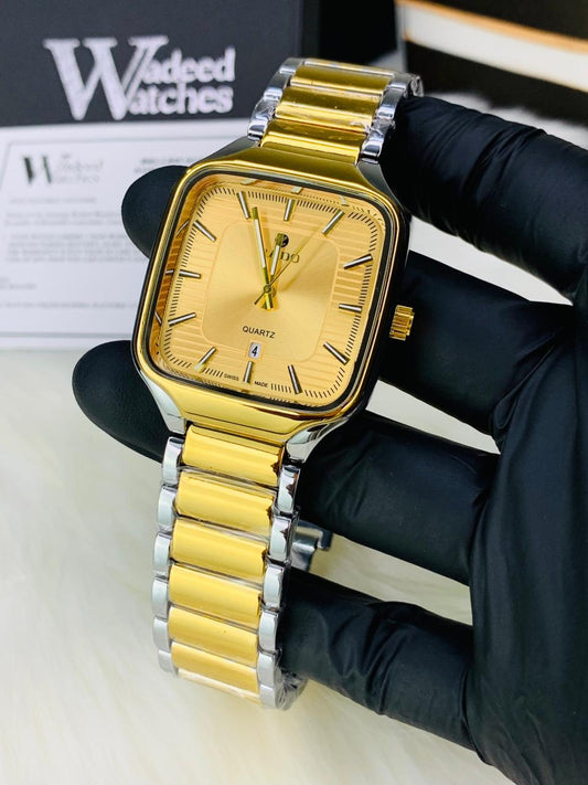 RD Square Model | Two Tone Gold