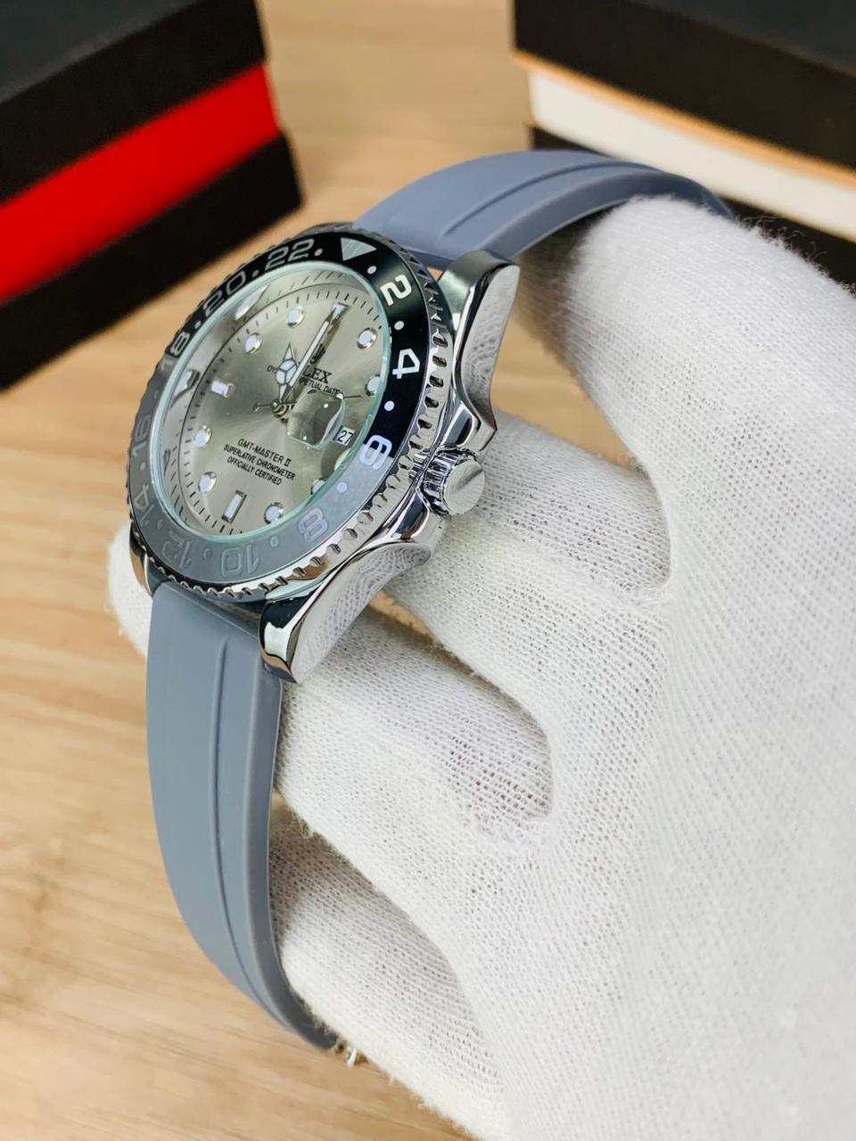 GMT STRAP | DATE ADJUSTMENT (GREY)