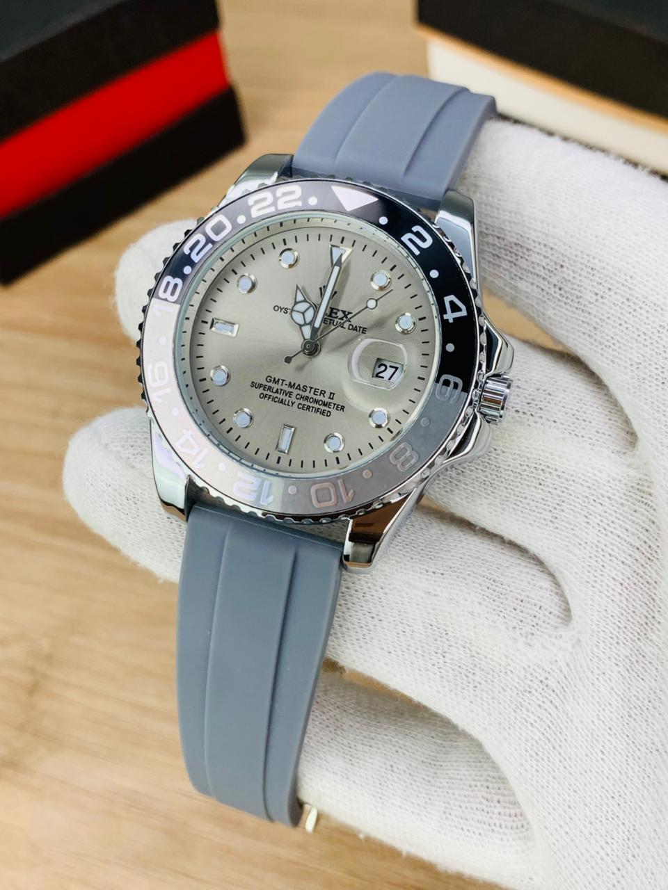GMT STRAP | DATE ADJUSTMENT (GREY)