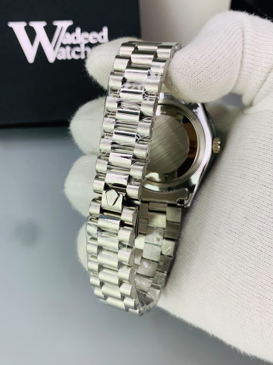 Rlx Fluted Bezel Day And Date Model (Tiffany)