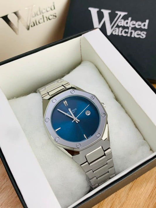 Shiny AP Model WIth Date (Silver Blue)