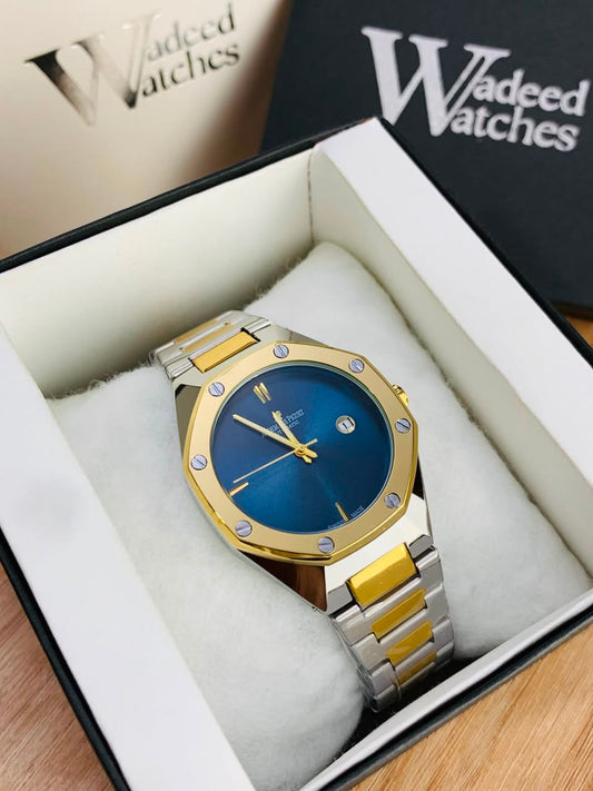 Shiny AP Model WIth Date (Two Tone Blue)