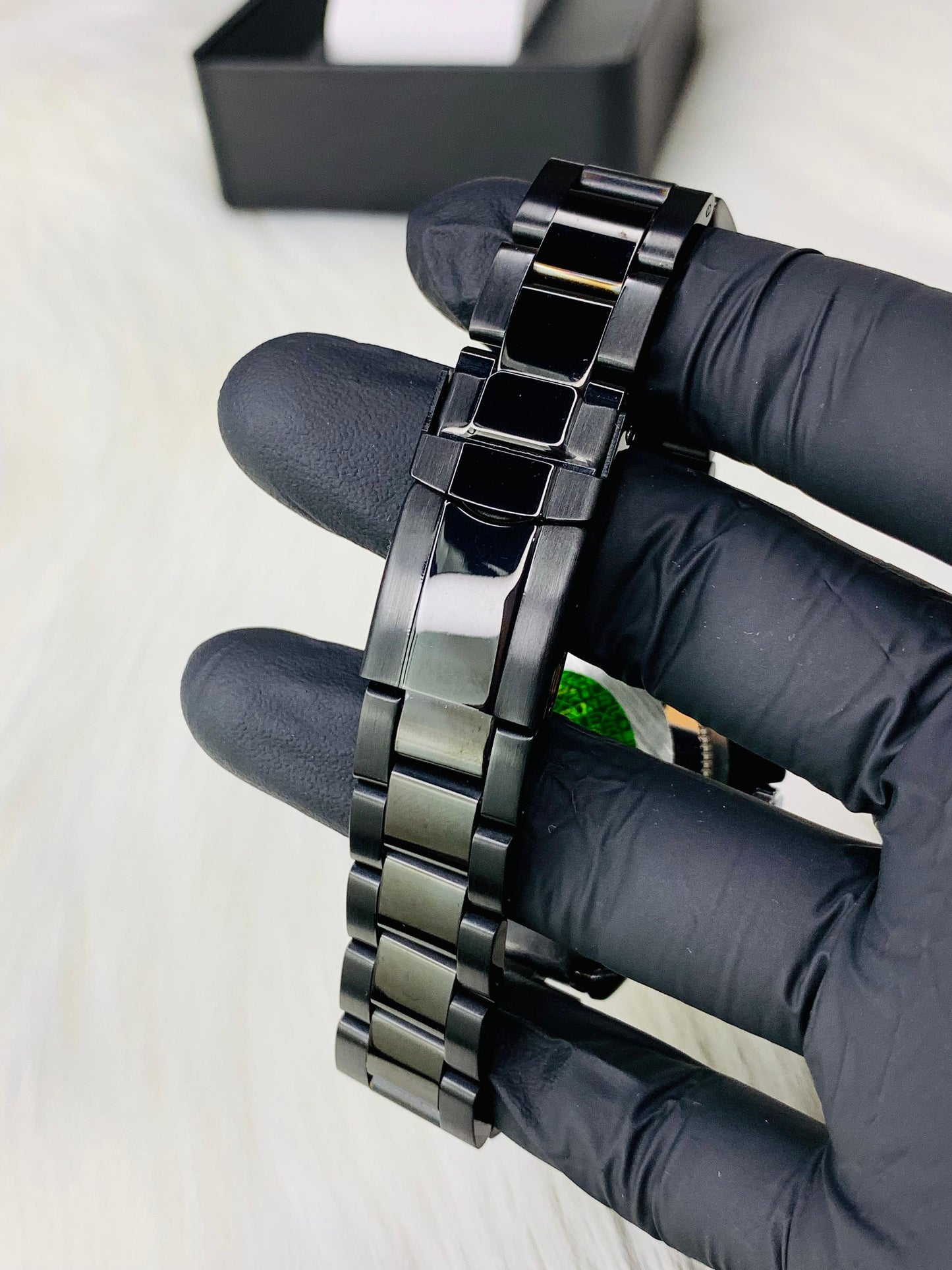 Bold Vantablack Watch With Rotating Bezel