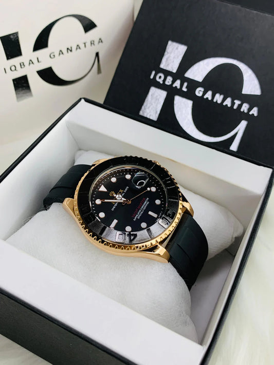 Signature Strap With Date (Rose Gold)