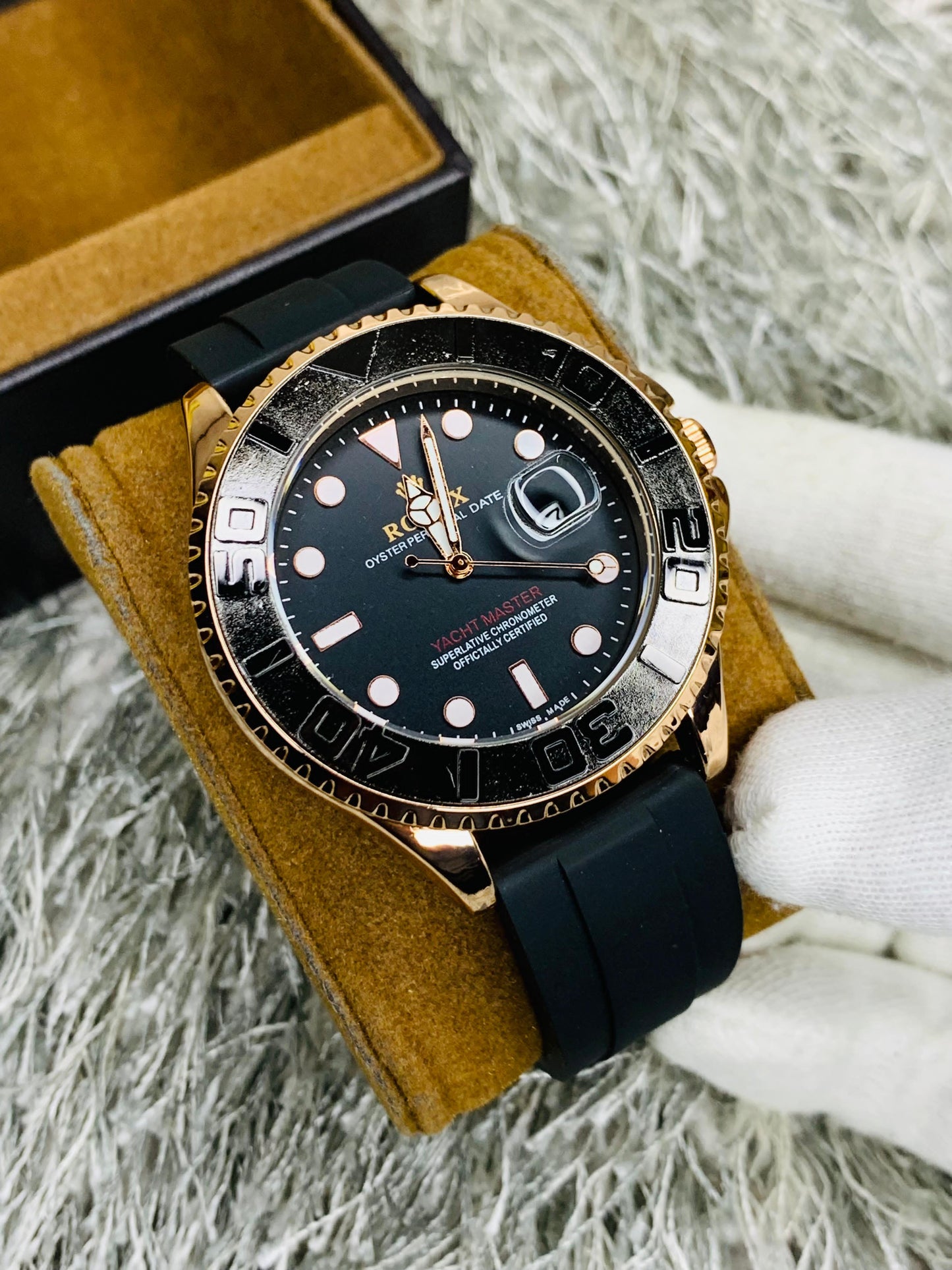 Autoquartz Movement | Date Adjustment | Rose Gold