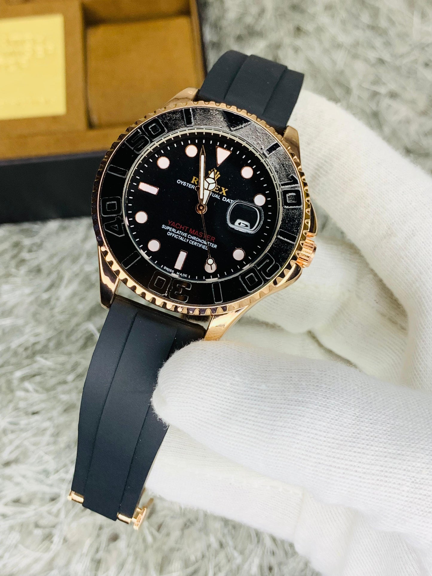 Autoquartz Movement | Date Adjustment | Rose Gold