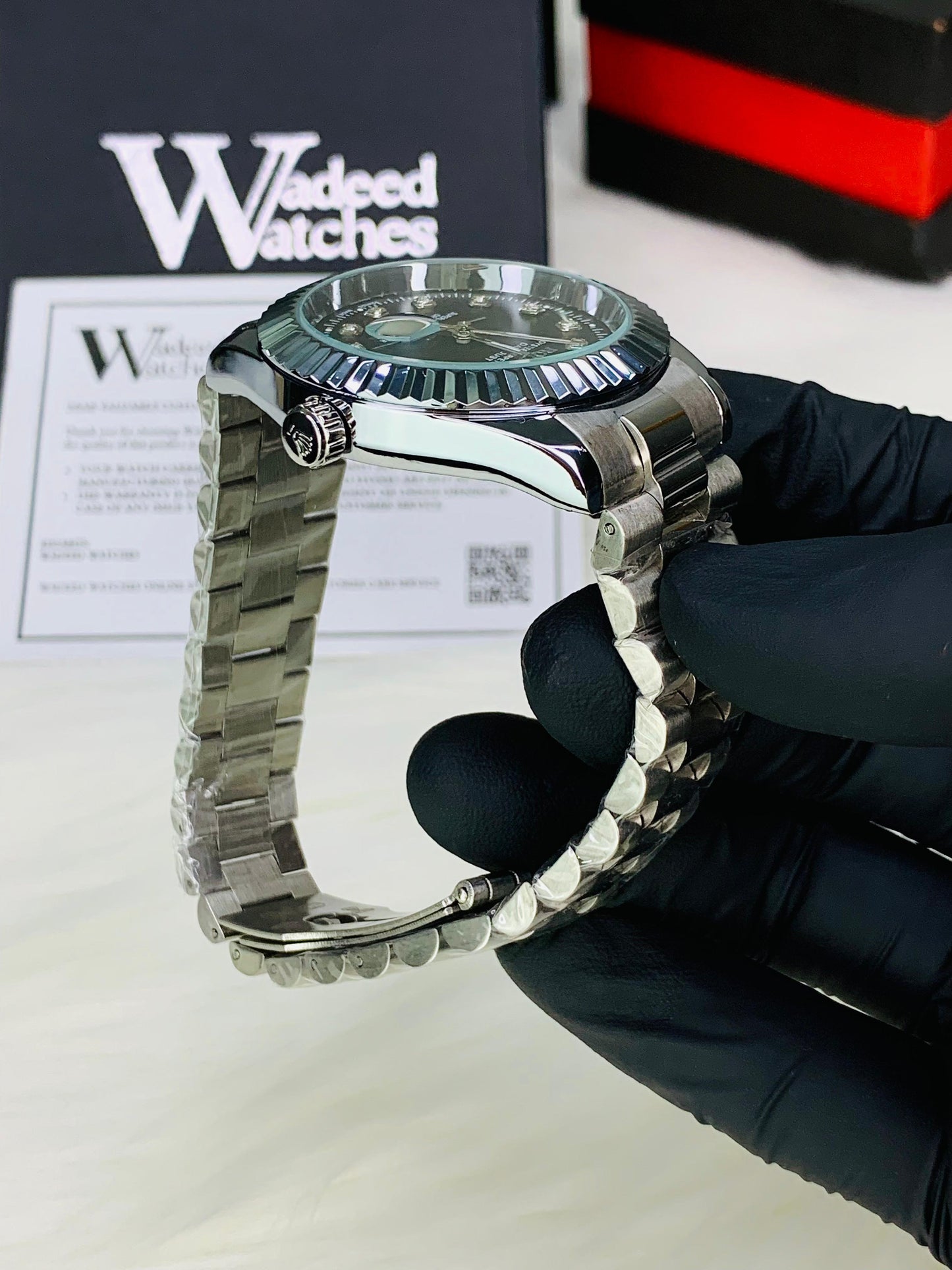 Stone Model | Texture Case (Silver Black)