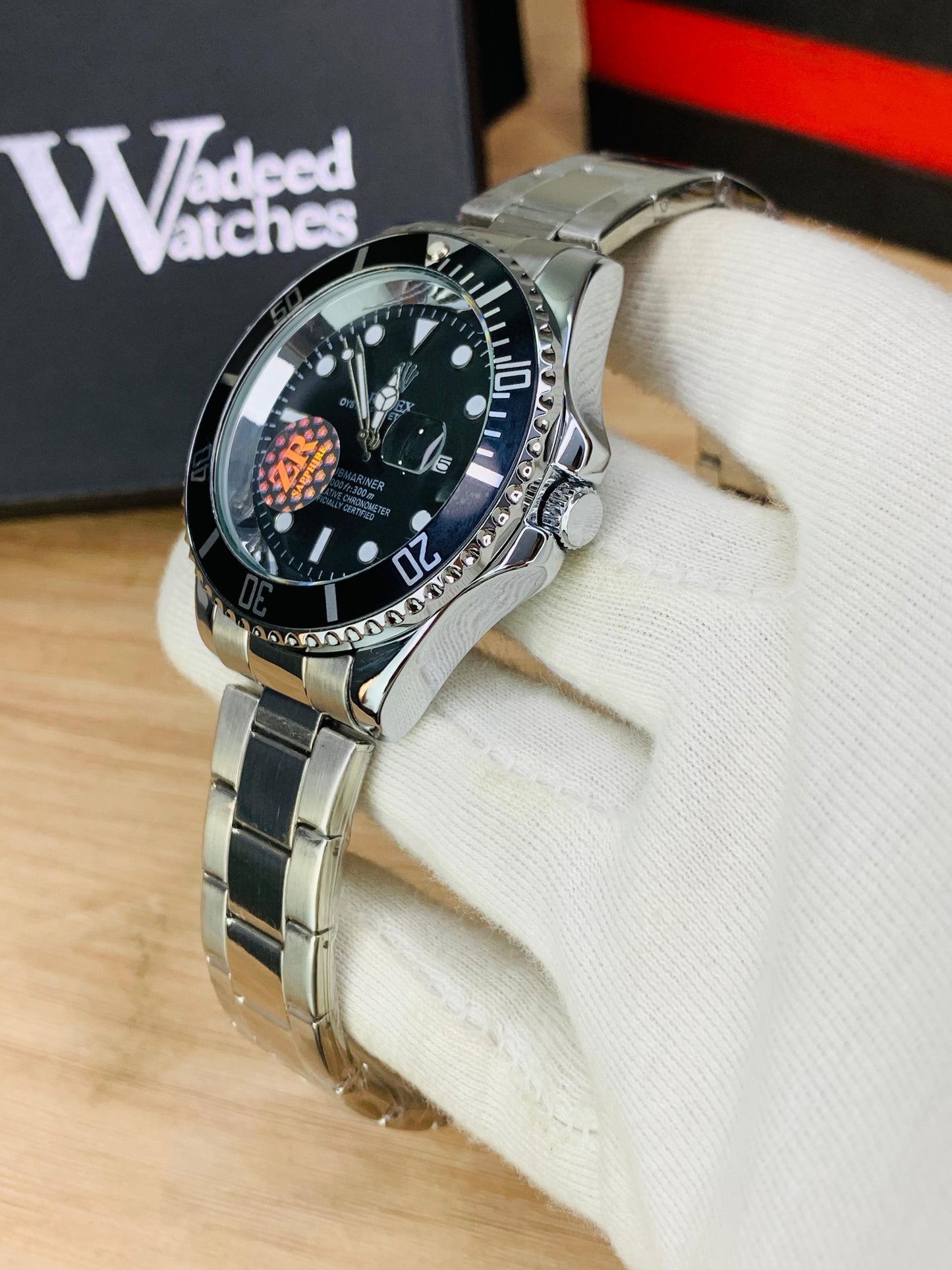 Submariner | Date Working | Rotating Bezel (Silver Black)
