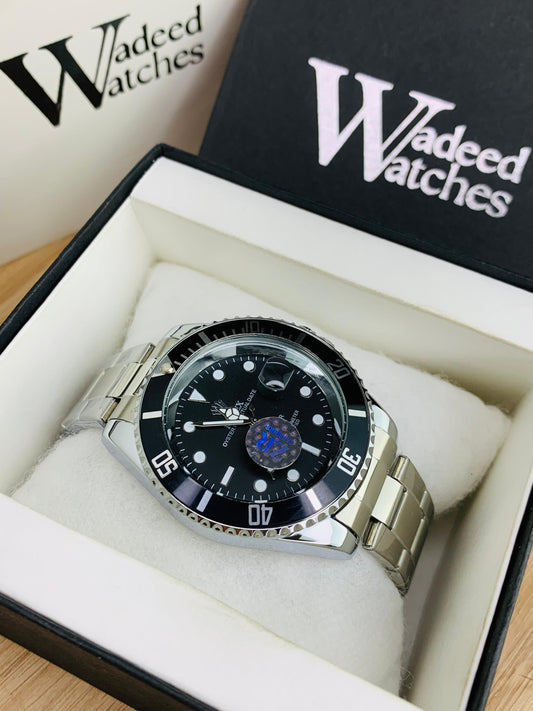 Submariner | Date Working | Rotating Bezel (Silver Black)